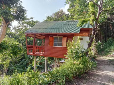 Bungalow avec ventilateur — The Ocean Phangan Homestay